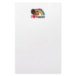 I Love Beavers Stationery