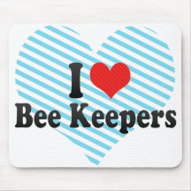 I Love Bee Keepers Mousepad