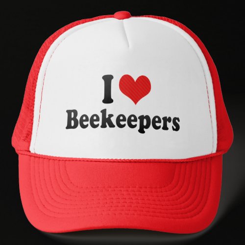 I Love Beekeepers Hat