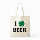 I Love Beer Canvas Bags