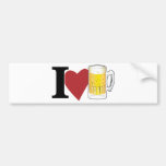 I Love Beer Bumper Stickers