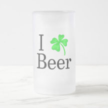 I Love Beer Coffee Mug