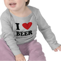 I love beer icon tshirt