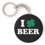 I Love Beer keychains