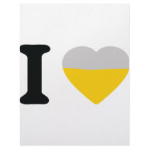 i love beer personalized letterhead