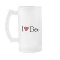 I Love Beer Mug