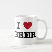 i love Beer Mugs