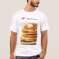 i love beer pancakes t-shirts by DAMCANADIAN666 i love beer pancakes t-shirts