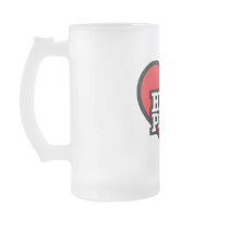 I Love Beer Pong - Red Coffee Mug