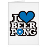 I Love Beer Pong v2 - Blue Cards