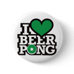 I Love Beer Pong v2 - Green buttons