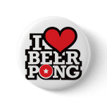 I Love Beer Pong v2 - Red buttons