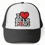 I Love Beer Pong v2 - Red hats
