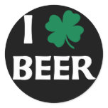 I Love Beer stickers