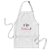 I love Beethoven Apron