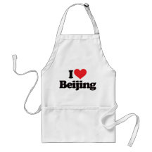 I Love Beijing Apron