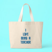 I love being a teacher bags by Artists4God I love being a teacher bags