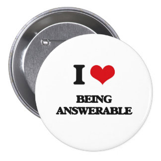 Being Answerable Buttons And Being Answerable Pins