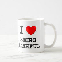 I Love Being Bashful Mug