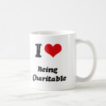 I love Being Charitable Coffee Mug