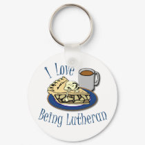I Love being Lutheran! keychains by cowboyannie I Love being Lutheran! keychains