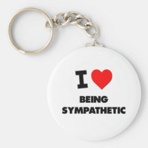 I love Being Sympathetic Keychain