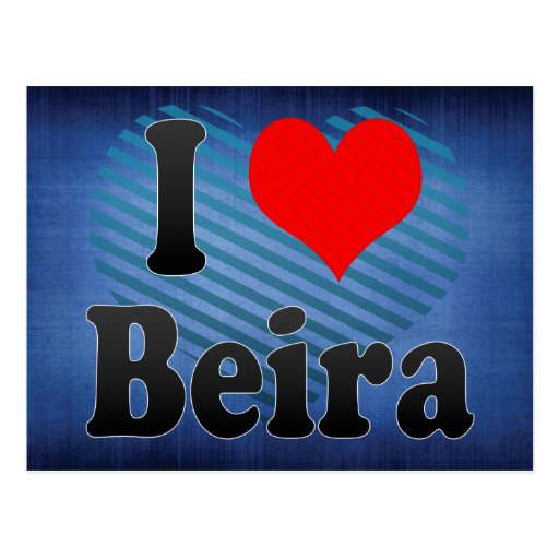 I Love Beira, Mozambique Post Cards