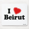 I Love Beirut mousepads by Rep_Yo_City I Love Beirut mousepads