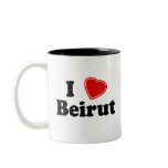 I Love Beirut mugs