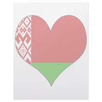 I Love Belarus Customized Letterhead