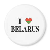 I Love Belarus magnets
