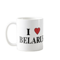 I Love Belarus mugs