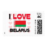 I Love Belarus postage