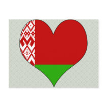 I Love Belarus Postcards