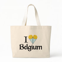 I Love Belgium Tote Bag