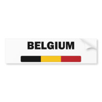 I Love Belgium Bumper Stickers