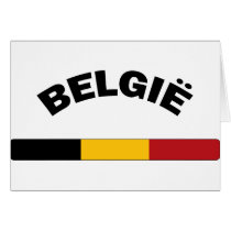 I Love Belgium Greeting Cards