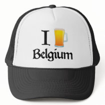 I Love Belgium Hats
