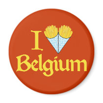 I Love Belgium magnets