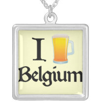 I Love Belgium Pendants