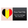 I Love Belgium Photo Card Template