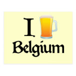 I Love Belgium Post Cards