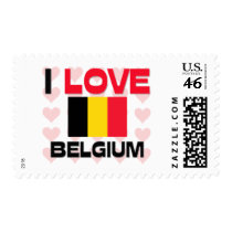 I Love Belgium postage