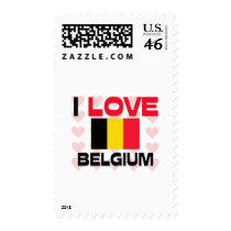 I Love Belgium postage