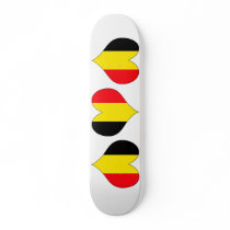 I Love Belgium Skate Board Deck