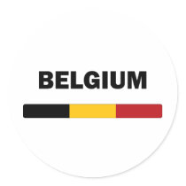 I Love Belgium Sticker