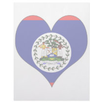 I Love Belize Letterhead Design