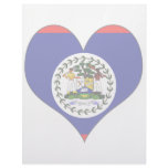 I Love Belize Letterhead Design