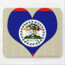 I Love Belize Mouse Pad