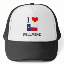 I Love Bellmead Texas Mesh Hat